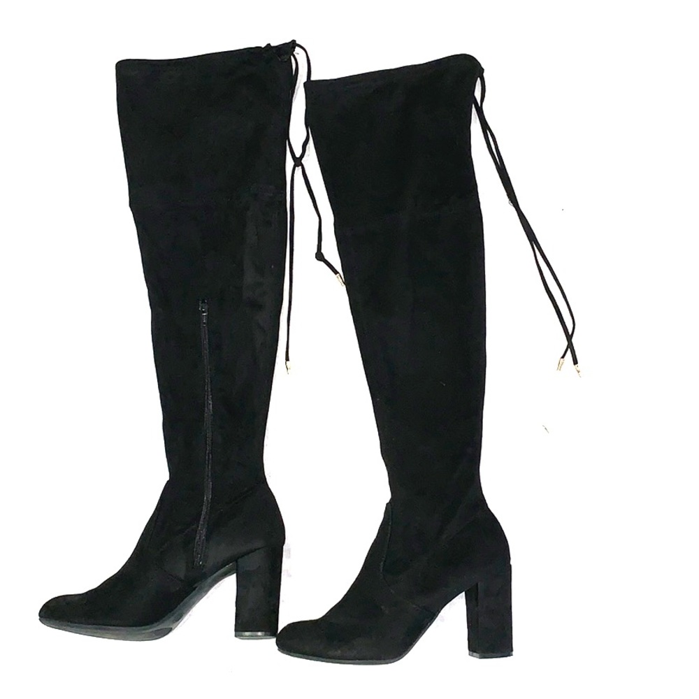 SO® Ladybug Women's Over-The-Knee High Heel Boots